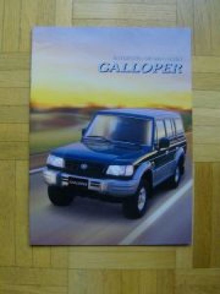 Mitsubishi Galloper Prospekt 4/1998 NEU Rarität