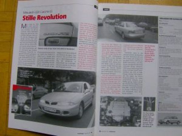 Mitsubishi Pressespiegel alle Modelle Prospekt NEU