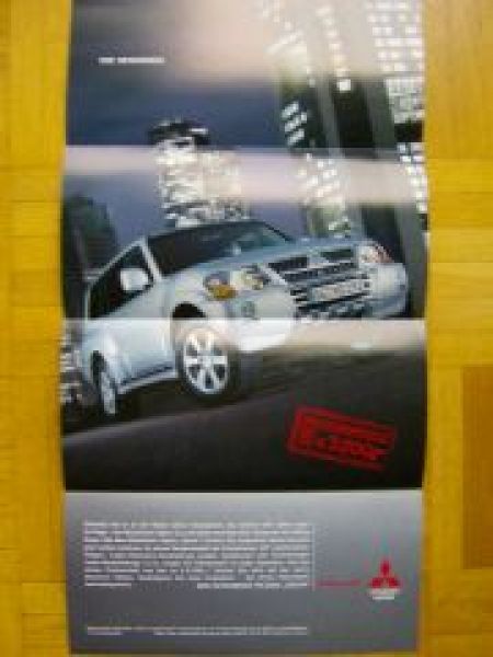Mitsubishi Pajero Dakar Prospekt 1/2005 Flyer NEU
