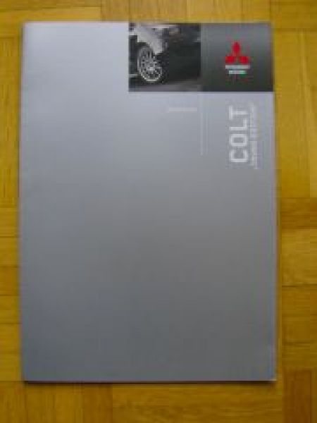 Mitsubishi Colt Young Edition Prospekt 9/2007 NEU