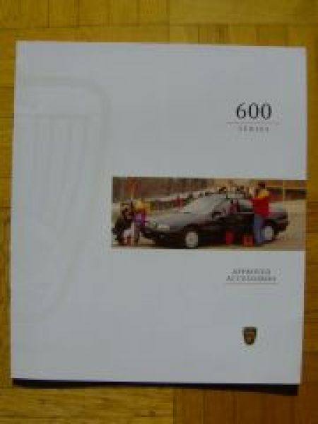 Rover Serie 600 Prospekt Approved Accessories UK 1/1998 NEU