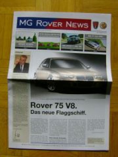 MG Rover News 75 CDTi Special Edition PGA MG ZT/ZTT TF200 HPD