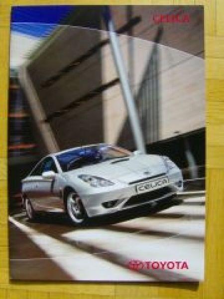Toyota Celica Prospekt 10/2002 NEU +Preisliste Typ T23