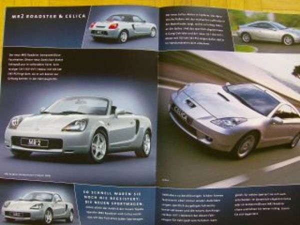 Toyota Gesamtprospekt IAA 9/1999 +Preise ALLE NEU