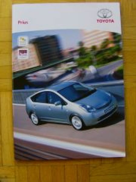 Toyota Prius 9/2004 Prospekt +Preisliste NEU Typ NHW20