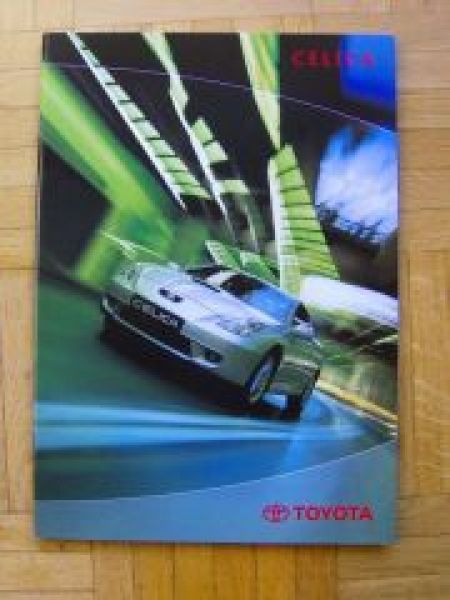 Toyota Celica 3/2000 Prospekt NEU Typ T23