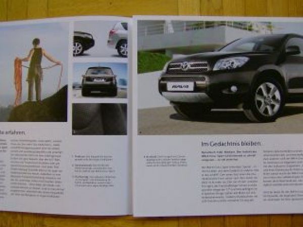 Toyota RAV4 Cross Sport Prospekt 9/2007 NEU