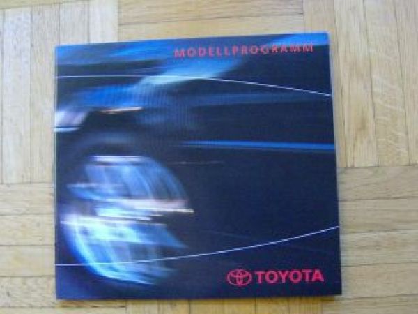 Toyota Modellprogramm 3/2003 Prospekt +Preise NEU