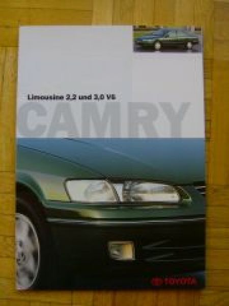 Toyota Camry Limousine 2.2 3.0V6 Prospekt 5/1997 NEU