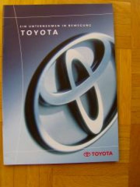 Toyota Modellprogramm 6/1999 Prospekt +Preise