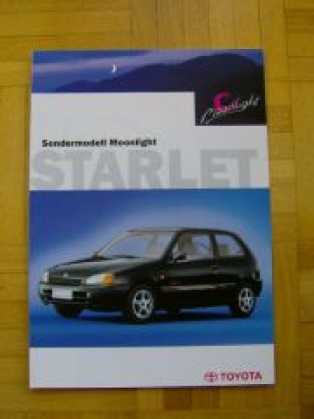 Toyota Starlet Sondermodell Moonlight Prospekt 2/1997