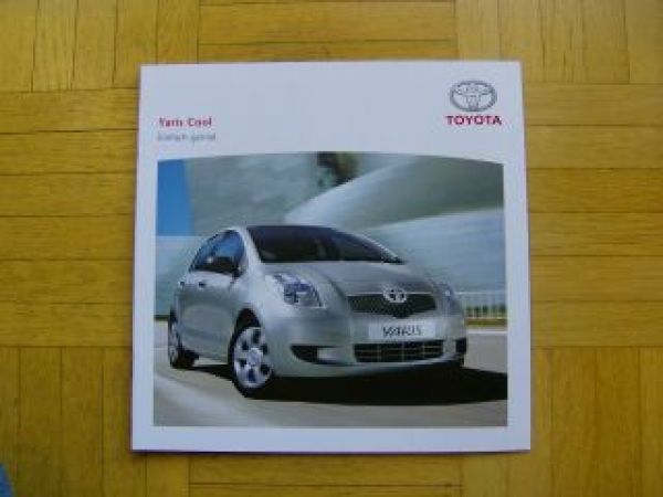Toyota Yaris Cool Prospekt 1/2007 NEU Typ XP9