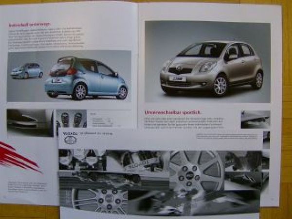 Toyota Prospekt Sportliches Zubehör 11/2005 +Preisliste