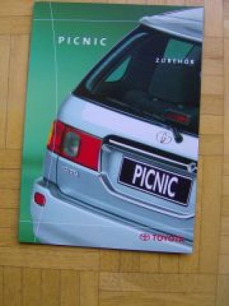 Toyota Picnic Zubehör Prospekt 5/1999 NEU