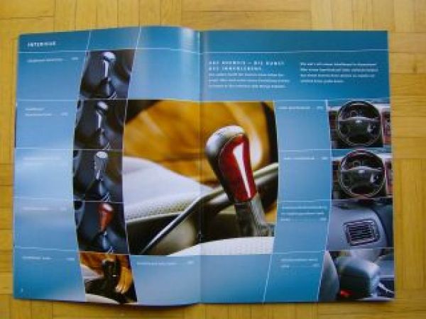 Toyota Avensis Zubehör Prospekt +Preise 7/1999 NEU