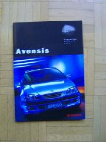 Toyota Avensis +Kombi Prospekt 12/1997