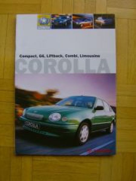 Toyota Corolla Prospekt 3/1999 NEU Typ E110