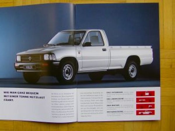 Toyota Hilux Prospekt 5/1996 Rarität