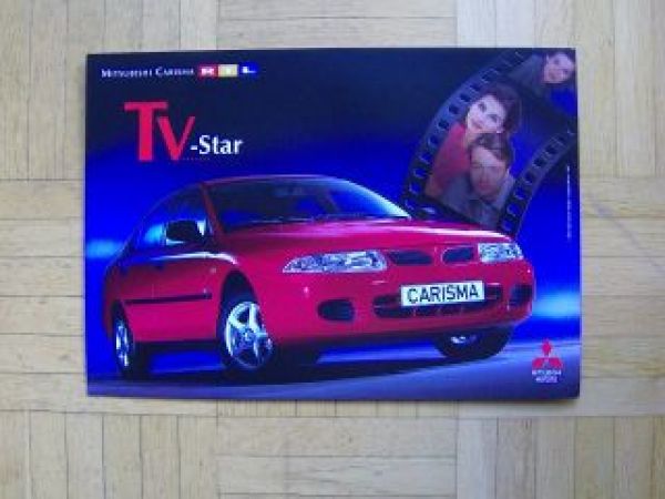 Mitsubishi Carisma RTL TV-Star Sonderprospekt 9/1997 NEU