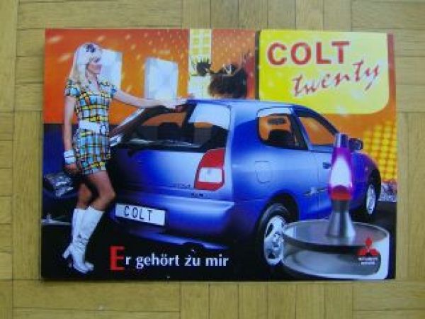 Mitsubishi Colt twenty Prospekt 2/1998 NEU