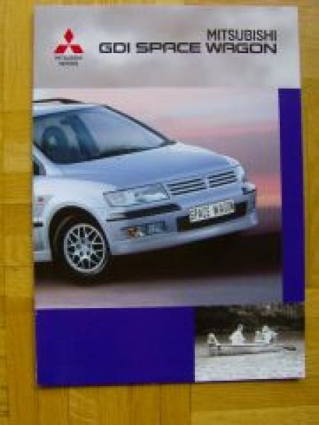 Mitsubishi GDI Space Wagon Prospekt 2/1999 NEU