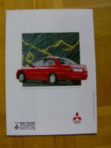 Mitsubishi Lancer Prospekt 9/1996 Rarität