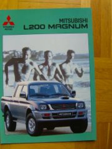Mitsubishi L200 Magnum Prospekt 9/1997 NEU