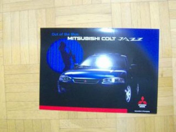 Mitsubishi Colt Jazz Sonderprospekt 2/2000 NEU