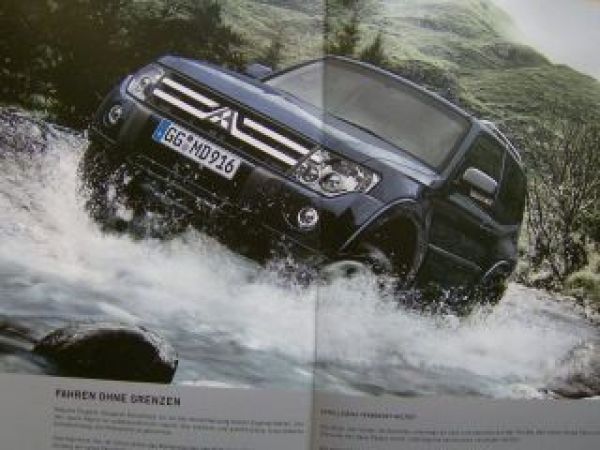 Mitsubishi Pajero Prospekt 11/2006 NEU