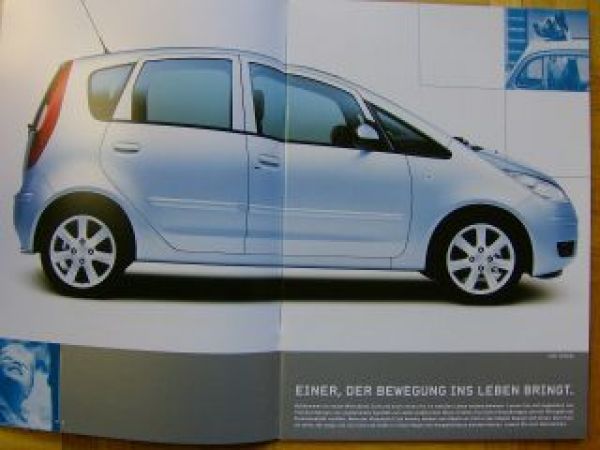 Mitsubishi Colt Prospekt 3/2004 NEU