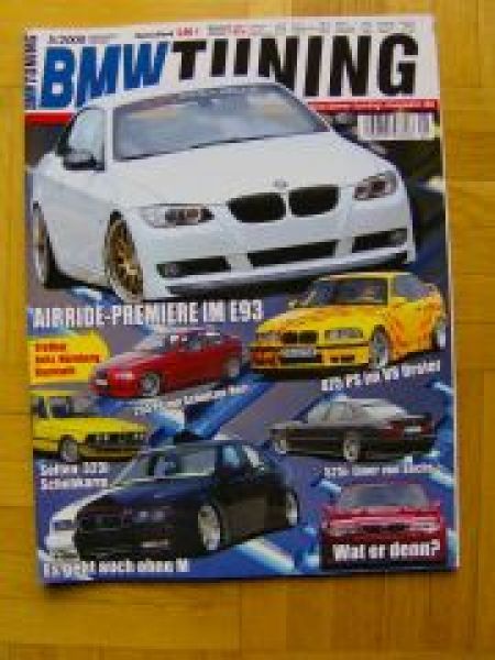 BMW Tuning 5/2008 323i E21 E34 525i E39 525tds E36