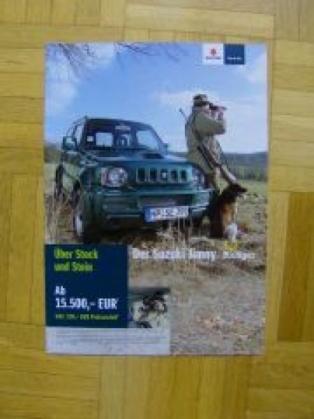 Suzuki Jimny Ranger Prospekt 4/2008 NEU