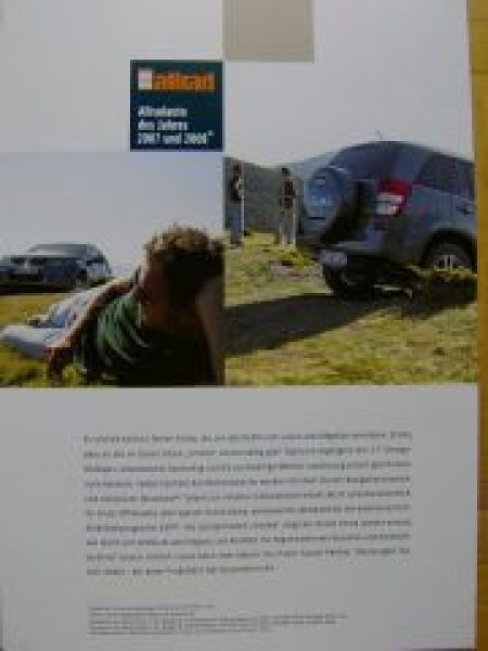 Suzuki Grand Vitara limited Prospekt 4/2008 NEU