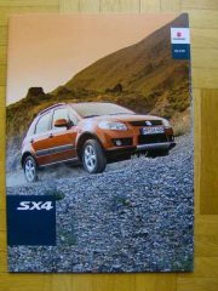 Suzuki SX4 Prospekt +Preisliste 2/2007 NEU