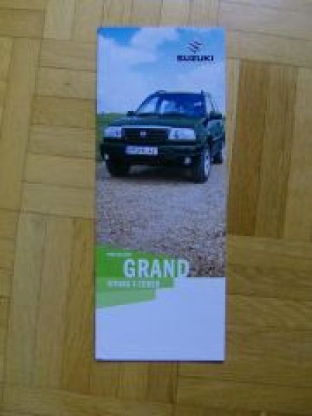 Suzuki Grand Vitara 3-türer Prospekt+Preise 9/2004