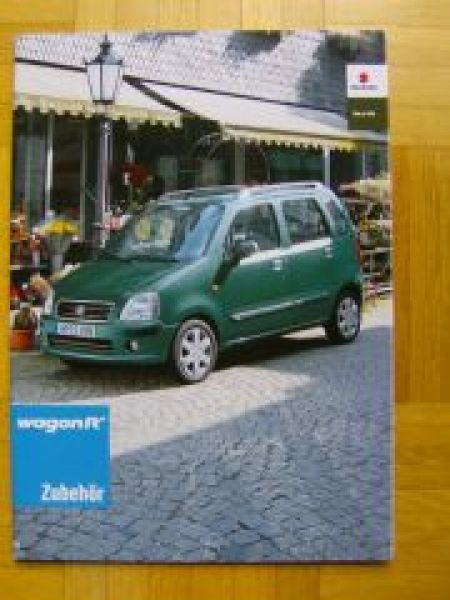 Suzuki Wagon R+ Zubehör Prospekt 2/2007 NEU