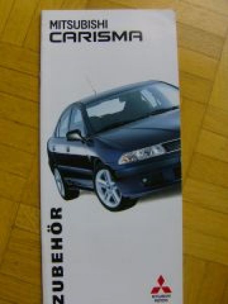 Mitsubishi Carisma Zubehör Prospekt 7/1999 NEU