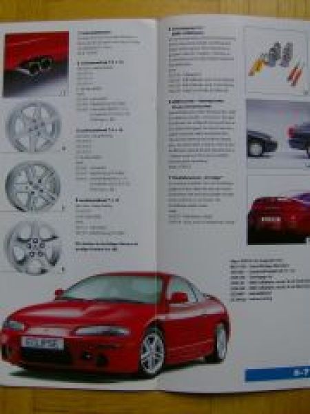 Mitsubishi Eclipse Zubehör Prospekt 11/1998 NEU