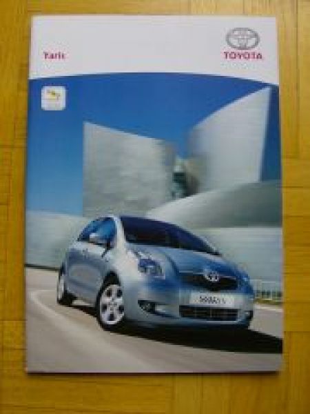 Toyota Yaris Prospekt +Preisliste 12/2005 NEU