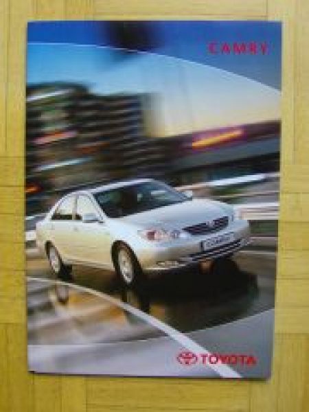 Toyota Camry Prospekt +Preisliste 11/2001 NEU