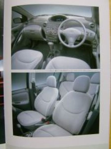 Toyota Vitz Prospekt Japanisch Mappe NEU Rarität