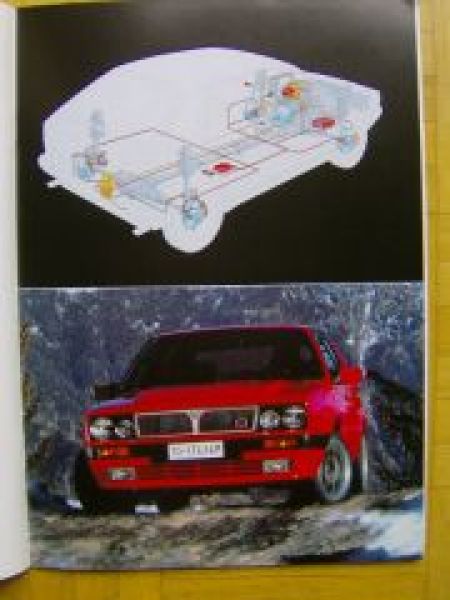 Lancia Delta Prospekt +GTi.e. +HF turbo +integrale Kat. 11/1990