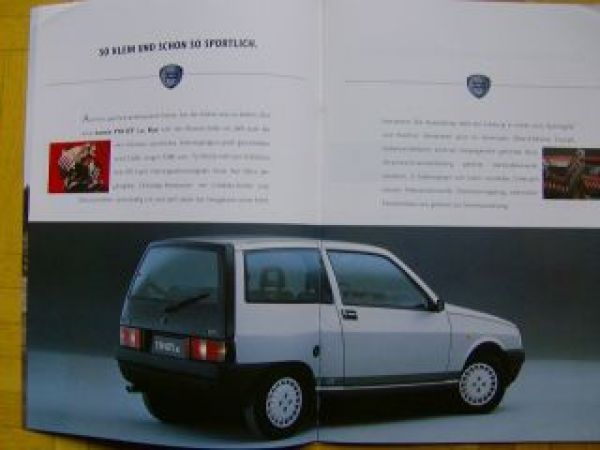 Lancia Programm Prospekt Y10, Delta, Dedra Thema+8.32 +Station