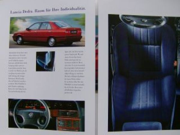 Lancia Dedra 9/1996 Prospekt NEU