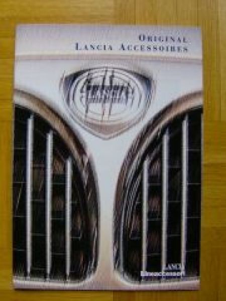 Lancia Original Accessoires Zubehör Prospekt Lybra, Y, Delta,k