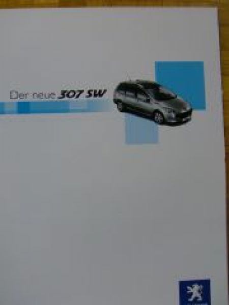 Peugeot 307 SW Prospekt 7/2005 NEU