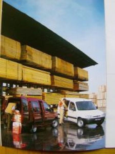 Peugeot Partner Kastenwagen Prospekt 7/1999 NEU