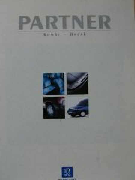 Peugeot Partner Kombi - Break Prospekt 10/1996 NEU