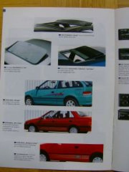 Suzuki Swift-Modelle Original Zubehör 1/1998 NEU