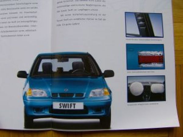 Suzuki Swift Prospekt 8/1998 NEU +Preisiste